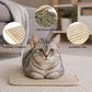 Katzenspielzeug aus Sisal mit Catnip und Beißkissen