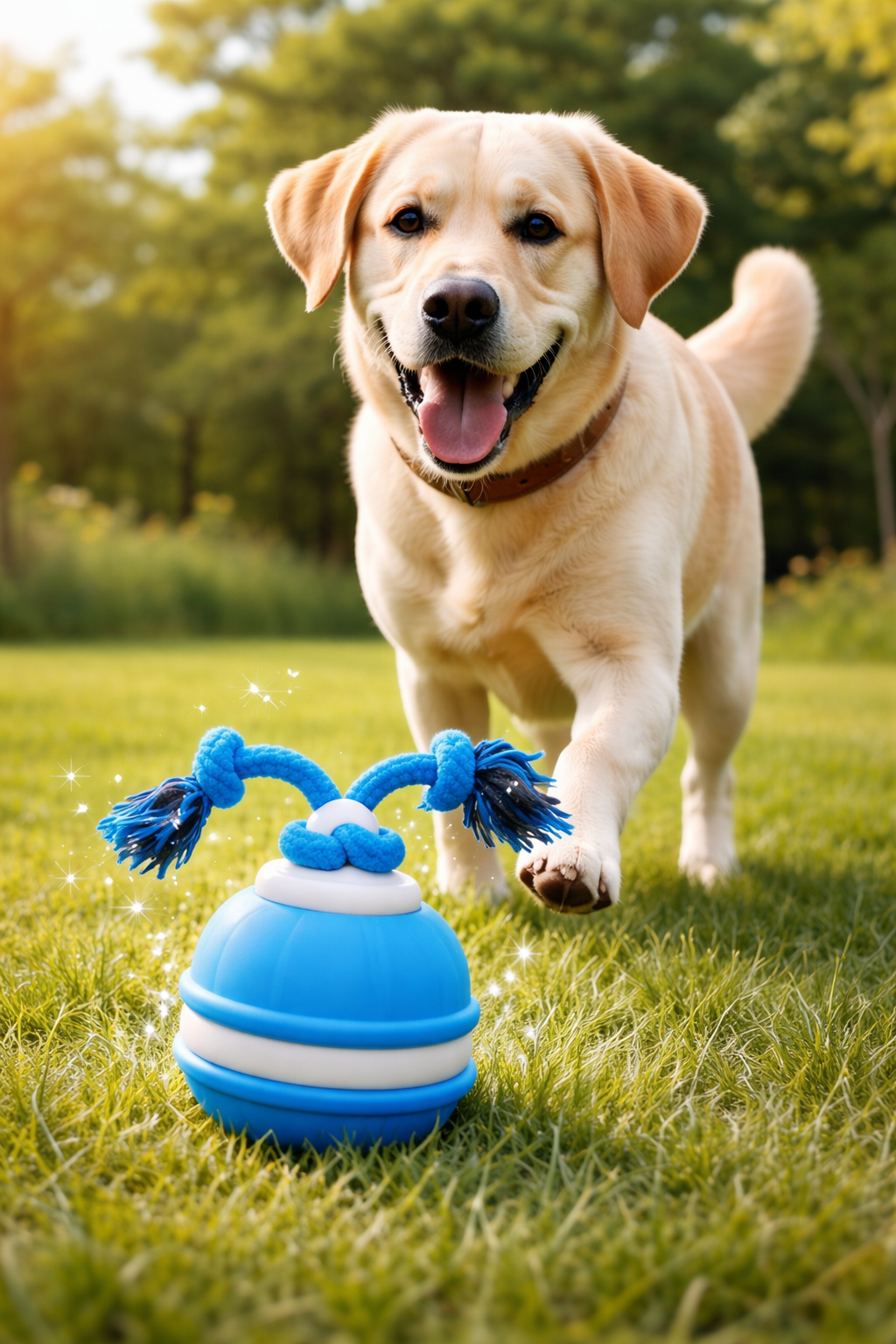 Smart Dog Ball – Der selbstrollende Spielball für endlosen Spielspaß
